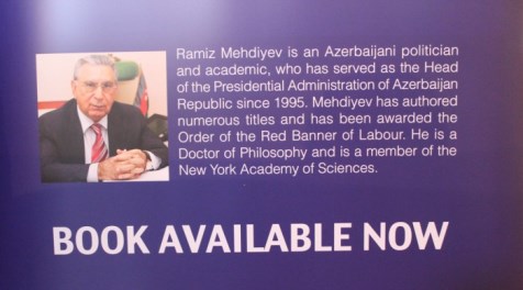 В Лондоне прошла презентация книги академика Рамиза Мехтиева «Нагорный Карабах: история, прочитанная по источникам»
